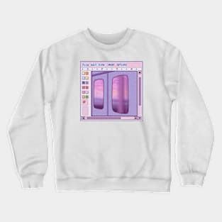 aesthetic retro Crewneck Sweatshirt